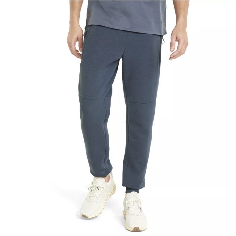 Puma Pd Ready To React Sweatpants Mens Blue Casual Athletic Bottoms